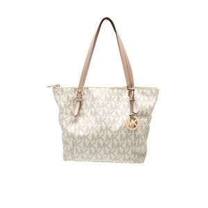 Michael Kors Vanilla White Tote Bag / Purse